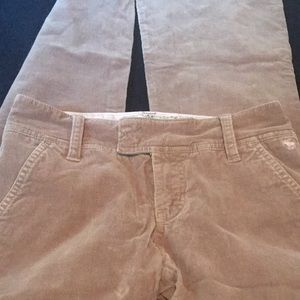 Abercrombie flare girls cords.  Back to School !